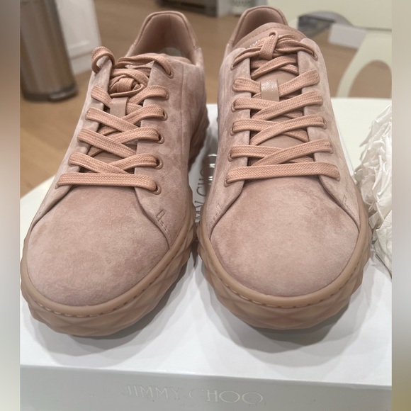 Jimmy Choo Diamond Light Low Top Sneaker - Picture 8 of 10